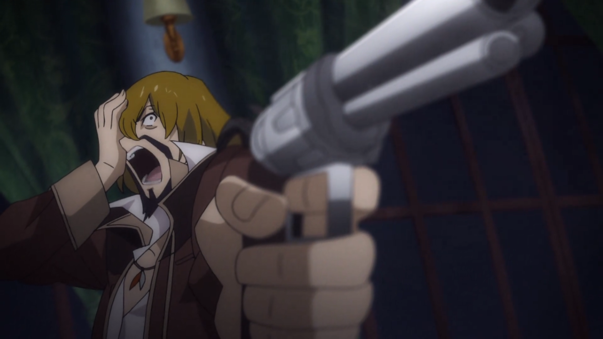 91 Days / Episode 5 / Fango Pointing His Gun At Angelo - Fango 91 Days , HD Wallpaper & Backgrounds