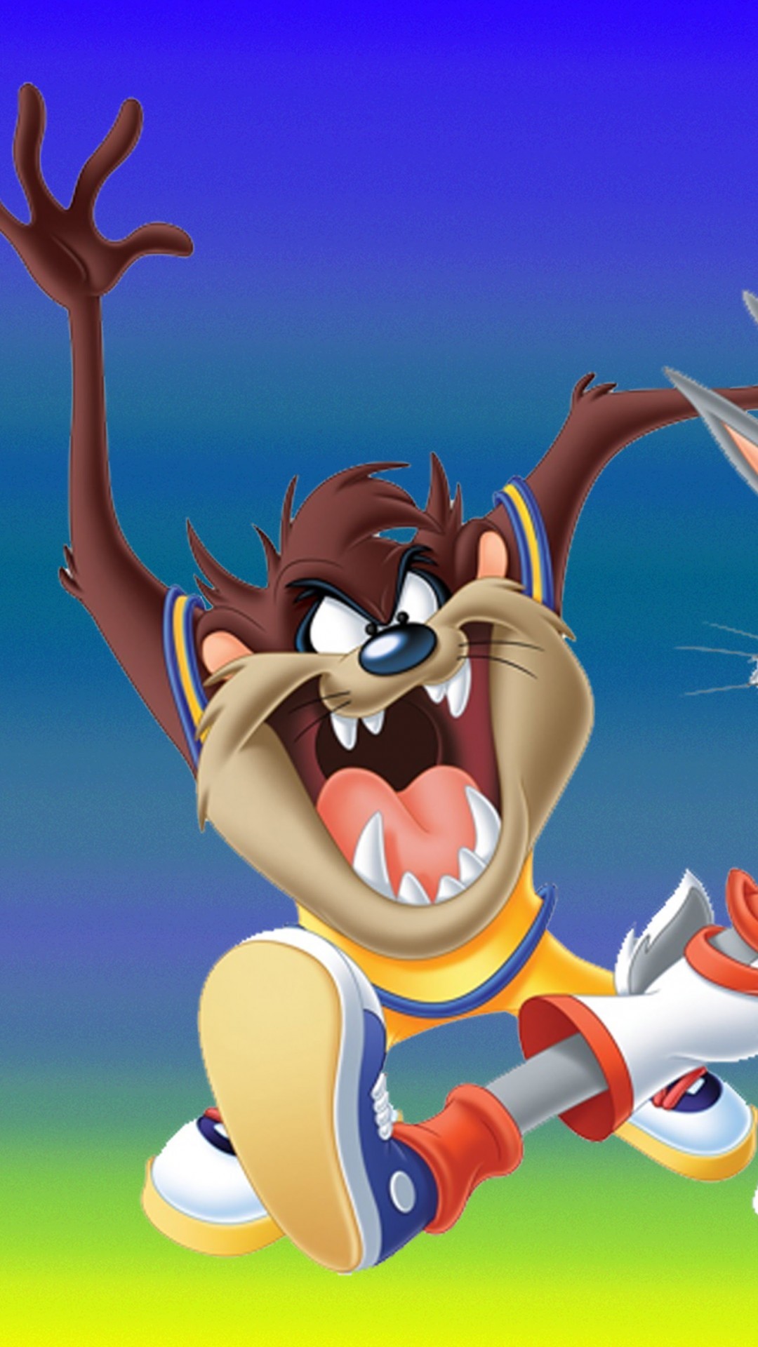 Tasmanian Devil - Bugs Bunny Wallpaper Iphone , HD Wallpaper & Backgrounds