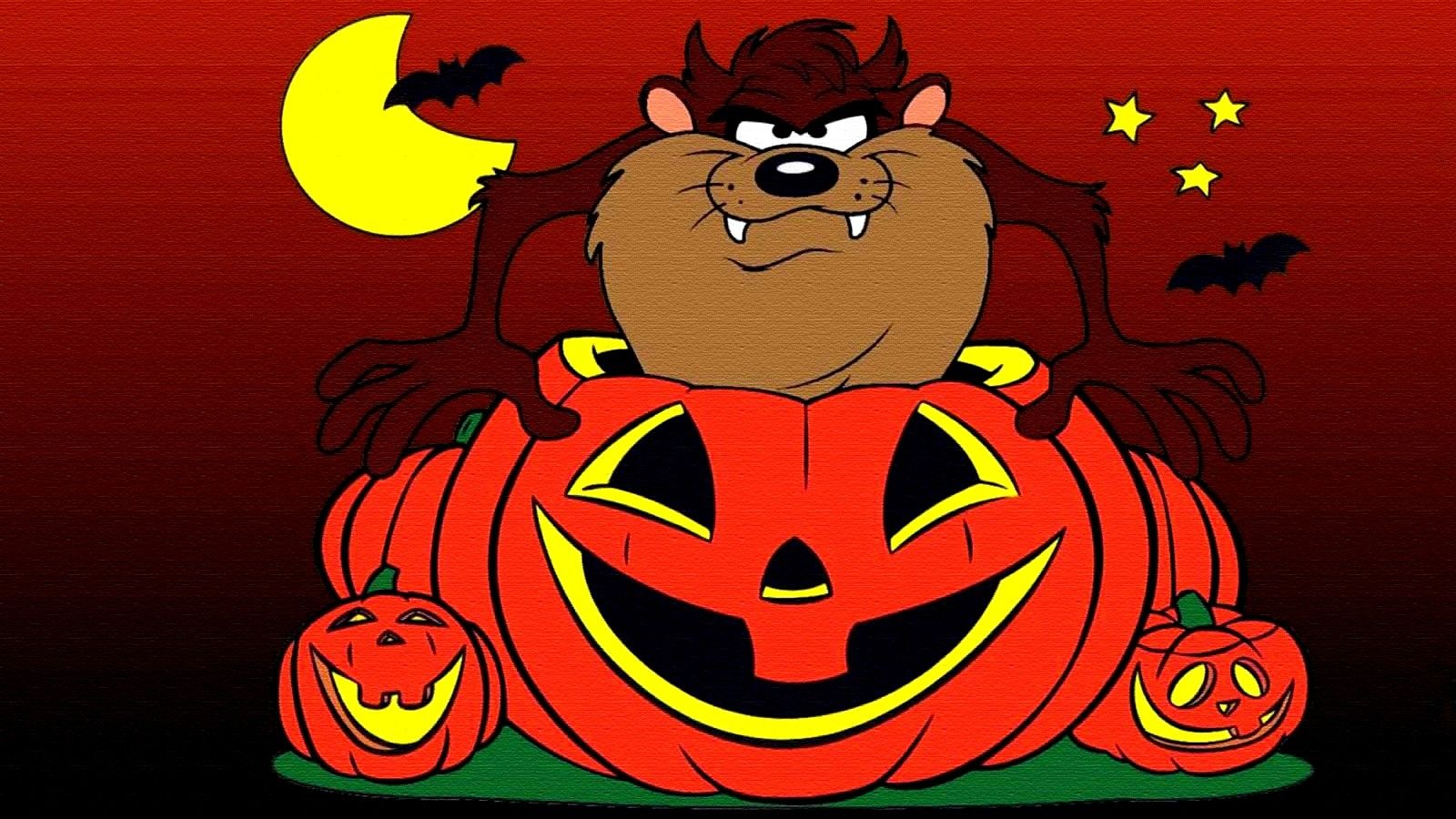 Tasmanian Devil On Pinterest 23 Images - Looney Tunes En Halloween , HD Wallpaper & Backgrounds