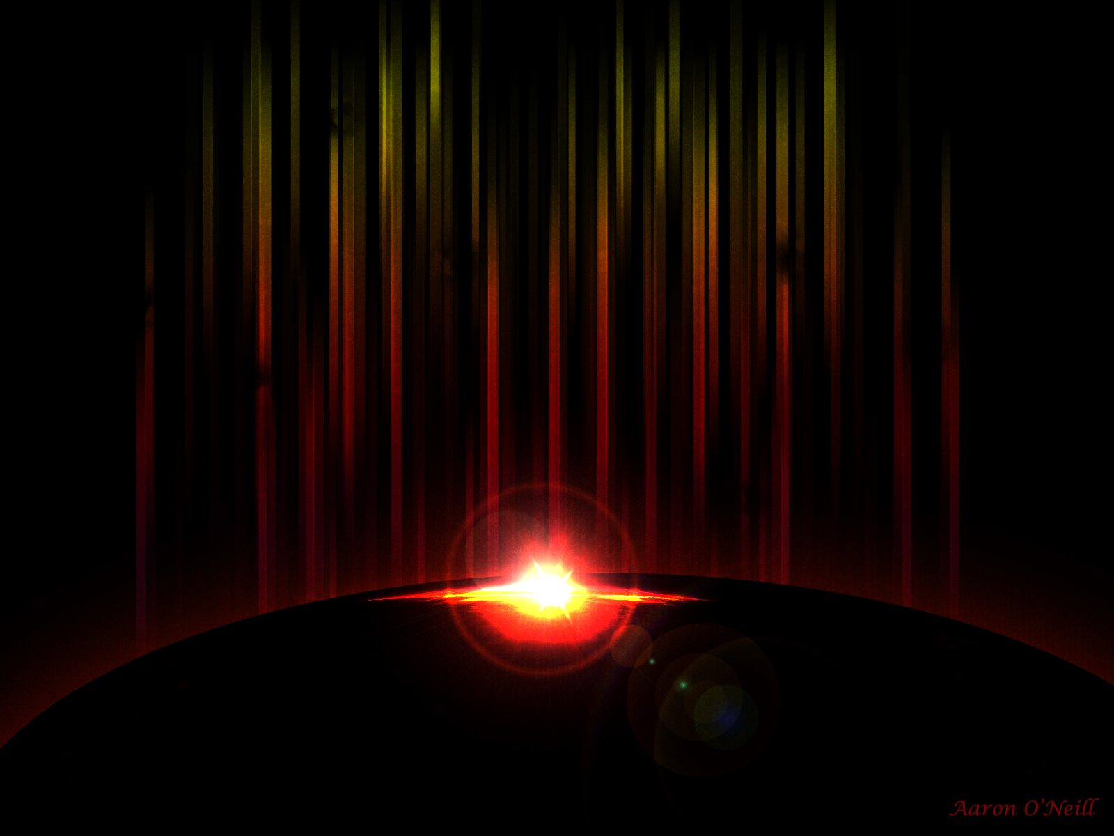 Planet Light Rays Wallpaper - Light Ray Wallpapers Hd , HD Wallpaper & Backgrounds