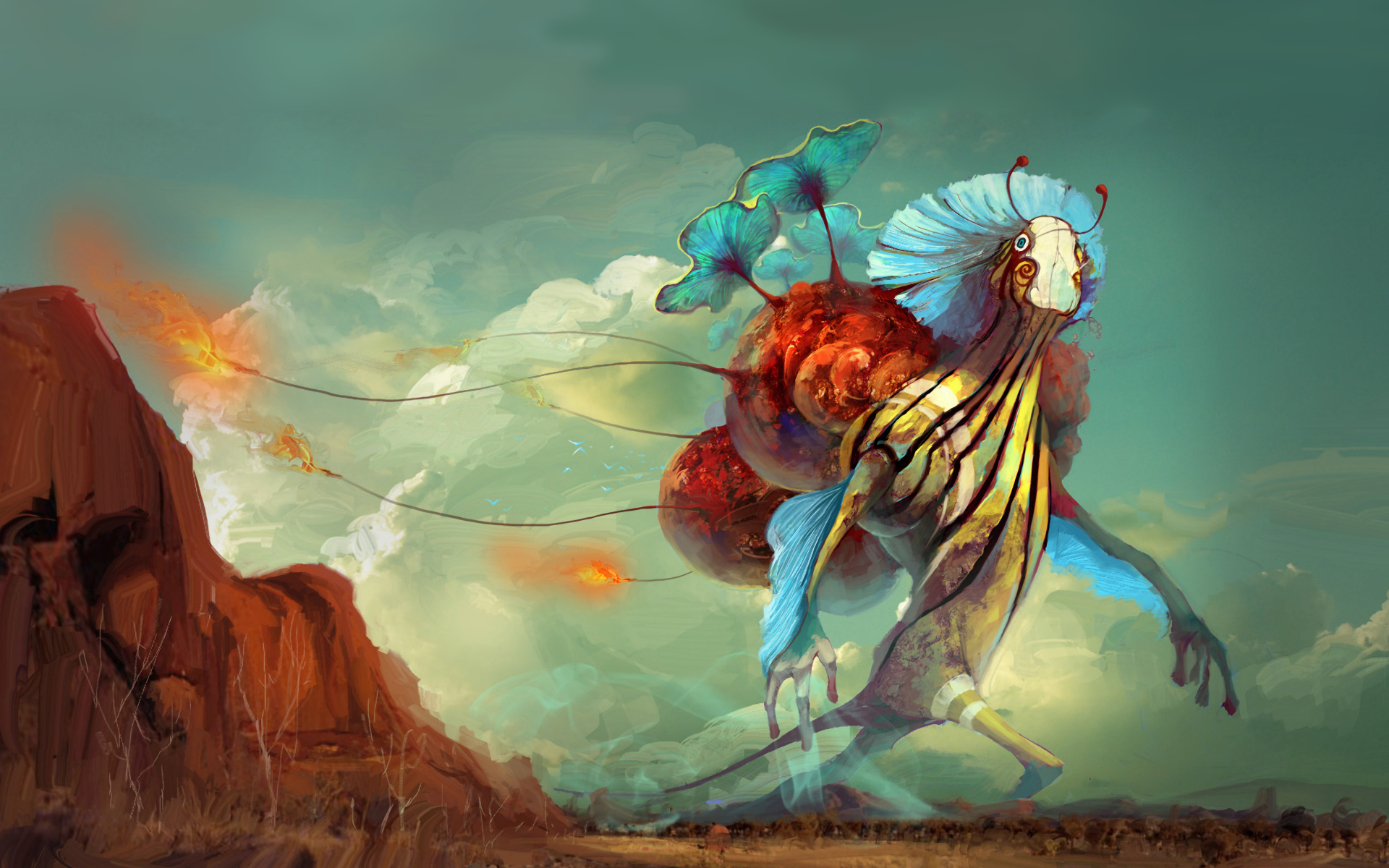 #princess Mononoke, #fantasy Art, #artwork, Wallpaper - Inexus Insanity , HD Wallpaper & Backgrounds