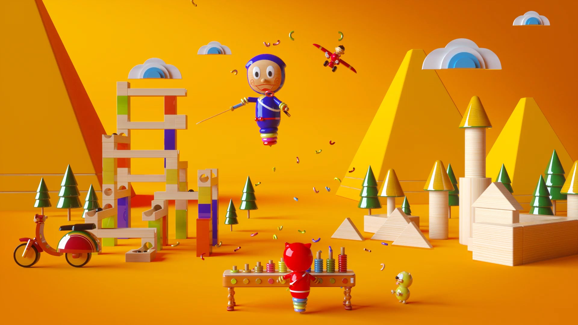 Nickelodeon Tv Ident - Illustration , HD Wallpaper & Backgrounds