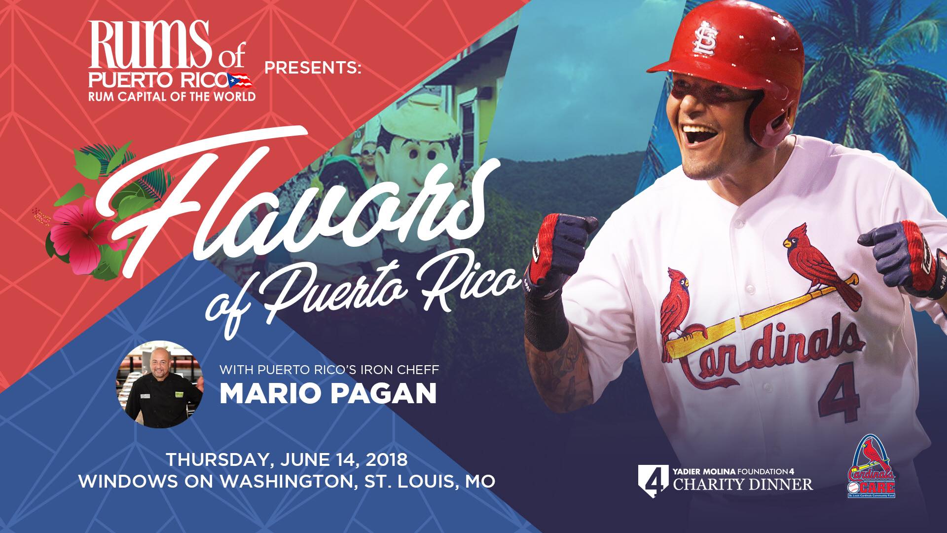Yadier Molina To Host Fundraising Dinner In Stl To - Yadier Molina Foundation , HD Wallpaper & Backgrounds