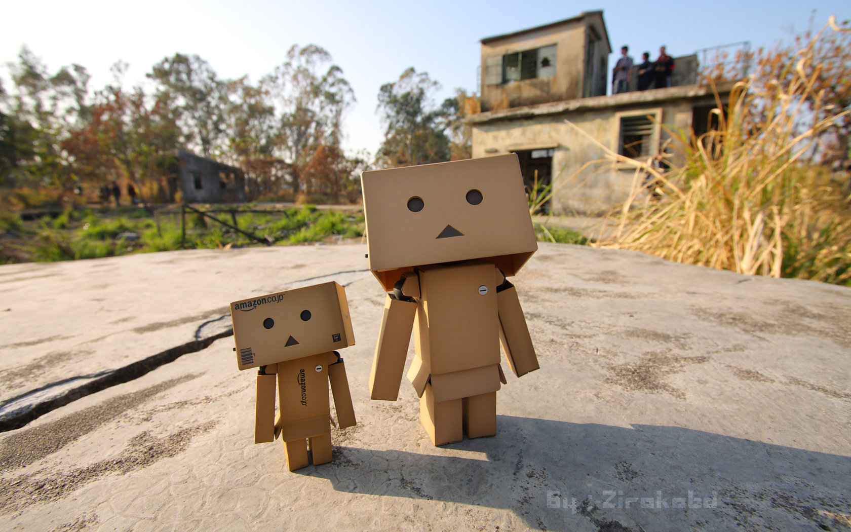 Free Download Danbo Wallpaper Id - Robots Out Of A Box , HD Wallpaper & Backgrounds