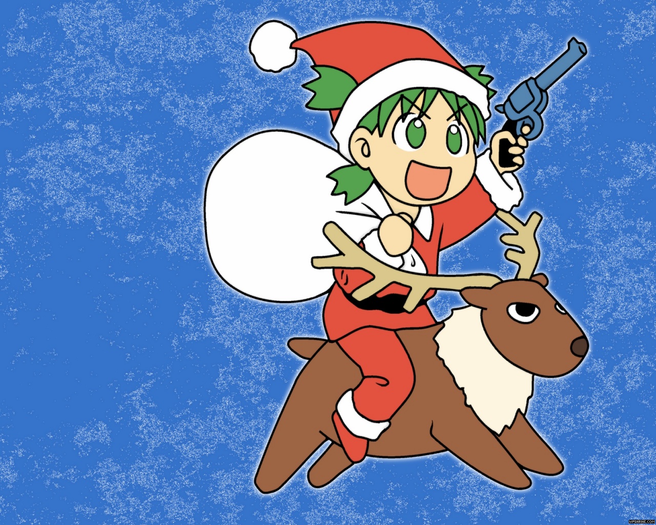 Yotsuba Christmas , HD Wallpaper & Backgrounds
