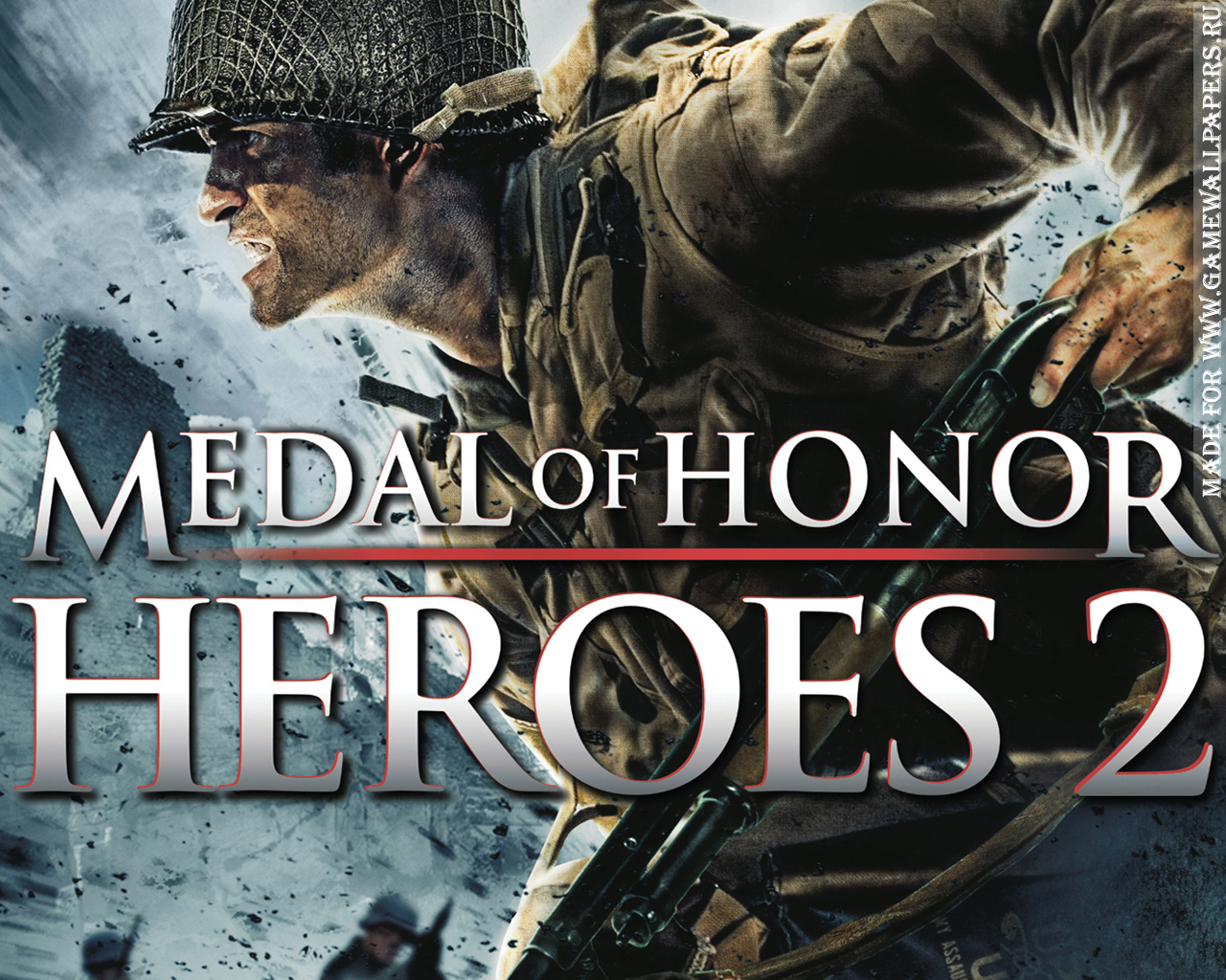 Medal Of Honor Heroes 2 Wallpaper - Medal Of Honor Heroes 2 Logo , HD Wallpaper & Backgrounds