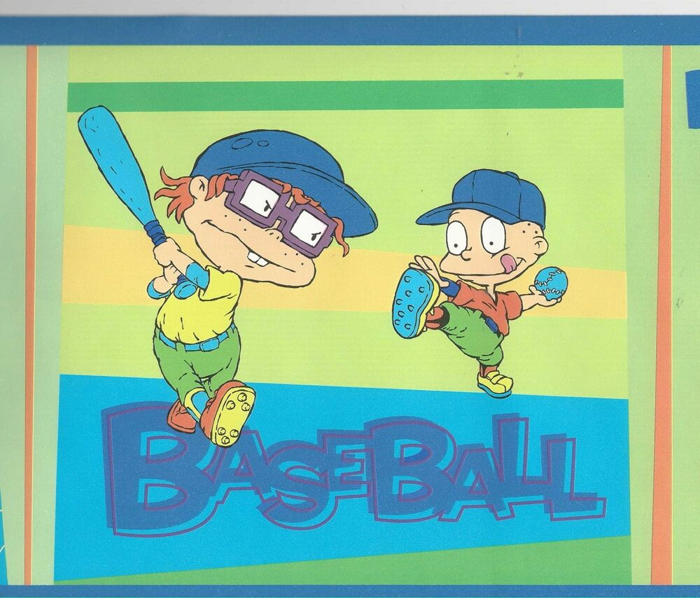 Details About Sports Rugrats Kids Wallpaper Border - Cartoon , HD Wallpaper & Backgrounds