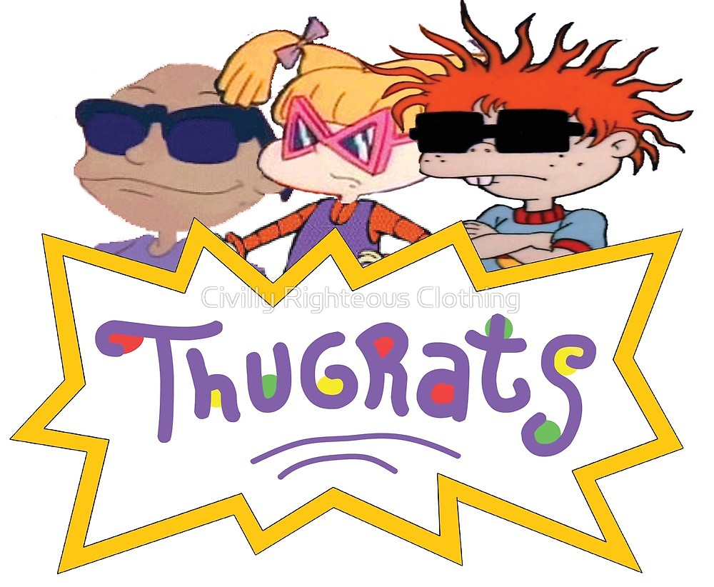 Thugrats By Civilly Righteous Clothing - Angelica From Rugrats , HD Wallpaper & Backgrounds