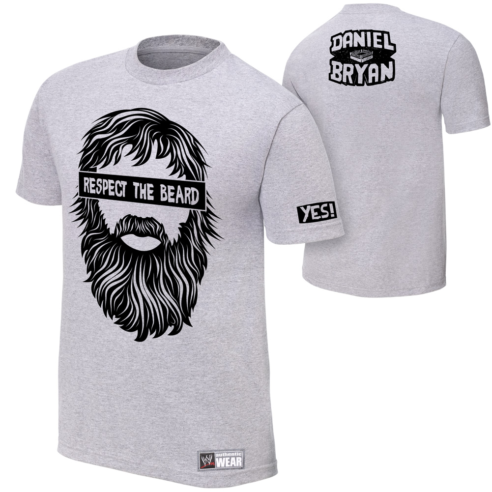 Wwe Images Daniel Bryan Respect The Beard T-shirt Wwegifts - Wwe T Shirt Daniel Bryan , HD Wallpaper & Backgrounds