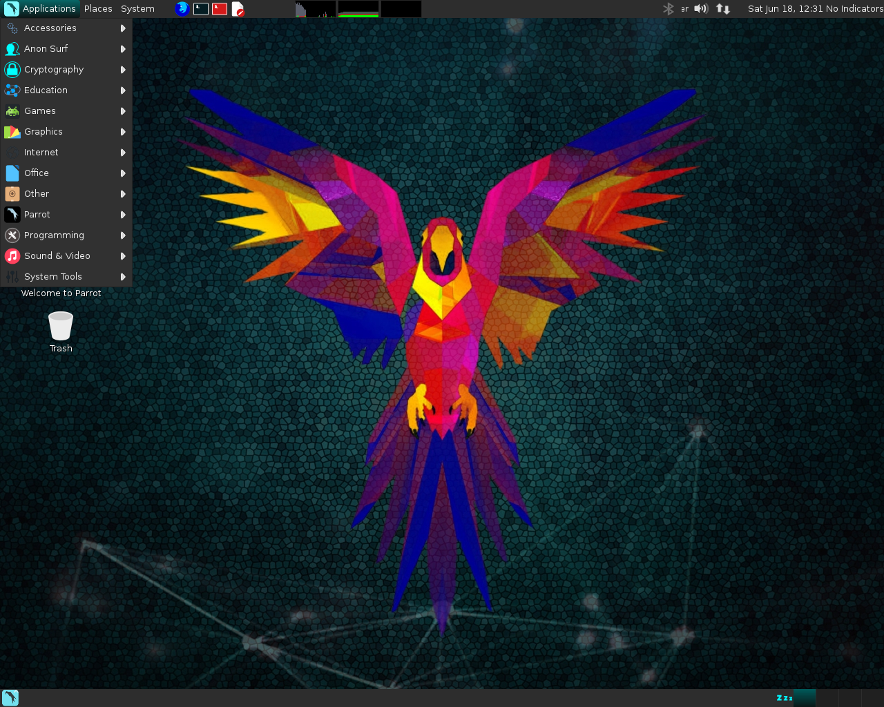 Parrot Linux , HD Wallpaper & Backgrounds