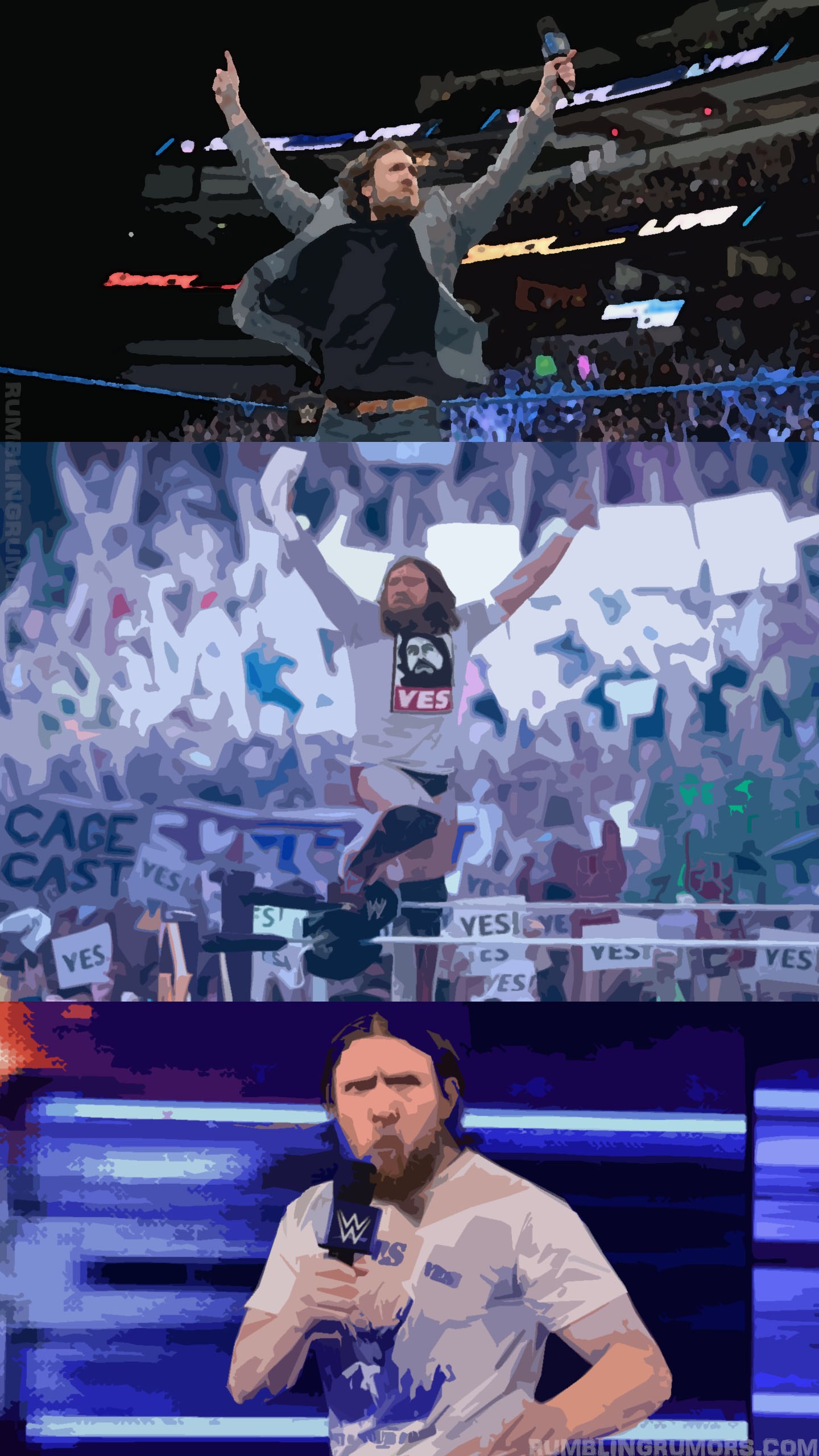 2018 Daniel Bryan Tablet & Phone Wallpaper - Stadium , HD Wallpaper & Backgrounds