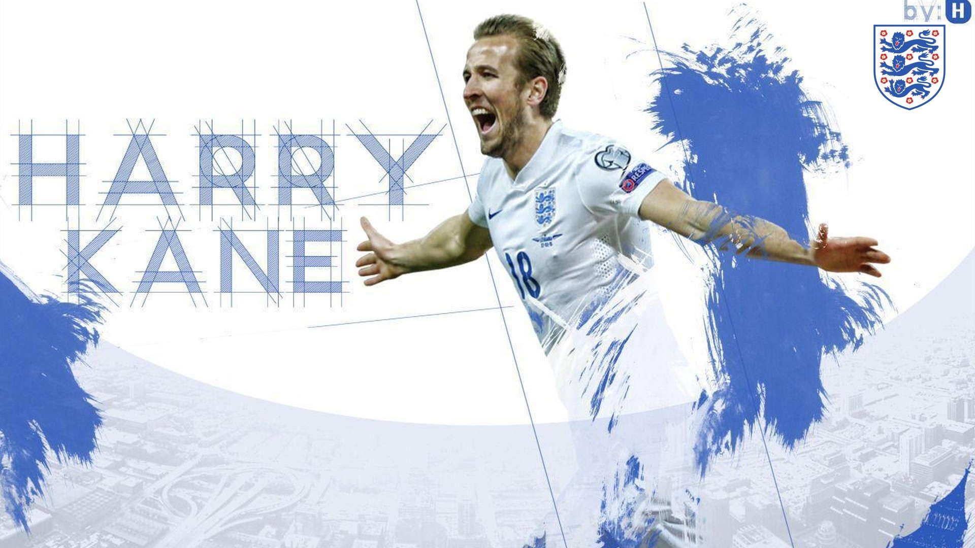 Extreme Rules - Harry Kane England Background , HD Wallpaper & Backgrounds