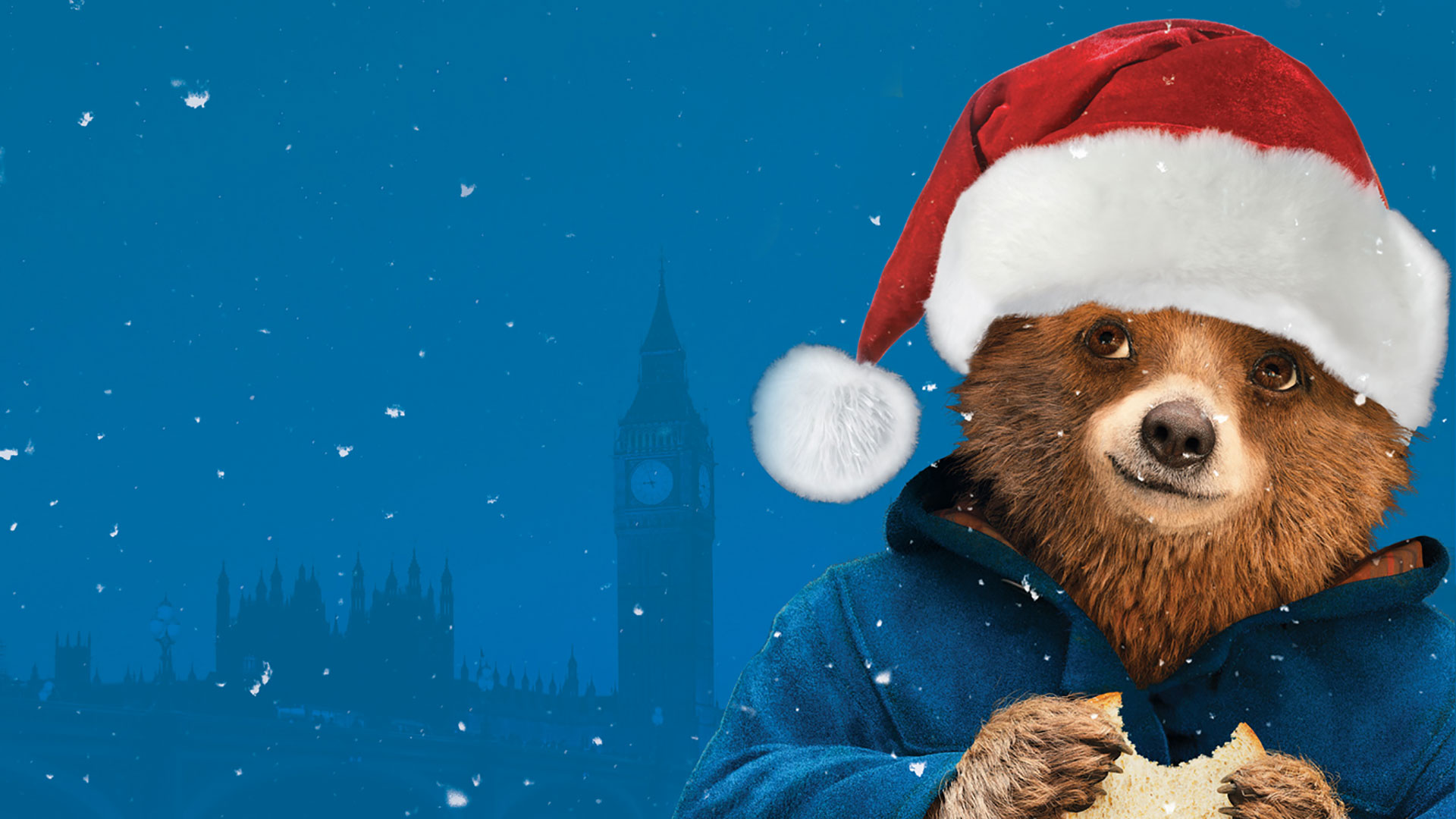 How Paddington Became Britain S Favourite Christmas - Paddington Bear Snow , HD Wallpaper & Backgrounds