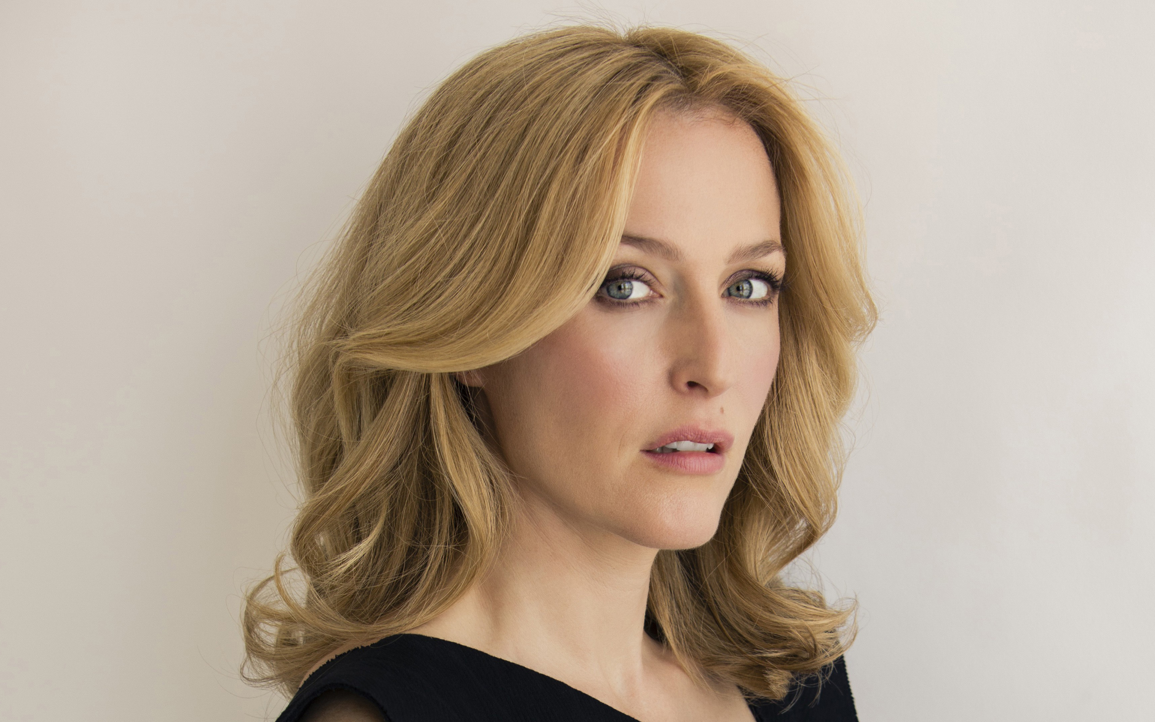 Gillian Anderson, Portrait, 4k, American Actress, Hollywood, - Gillian Anderson , HD Wallpaper & Backgrounds