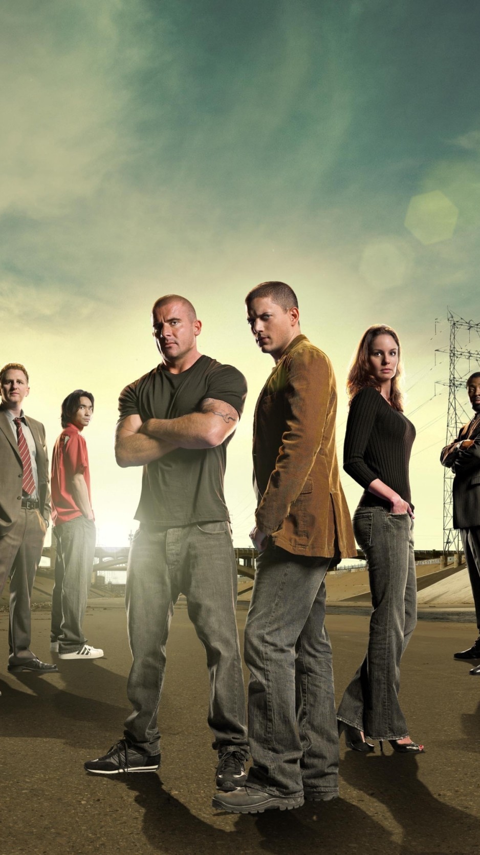 Wallpaper Prison Break, Tv Show, Actors, Dominic Purcell, - Prison Break 4 Stagione Cast , HD Wallpaper & Backgrounds