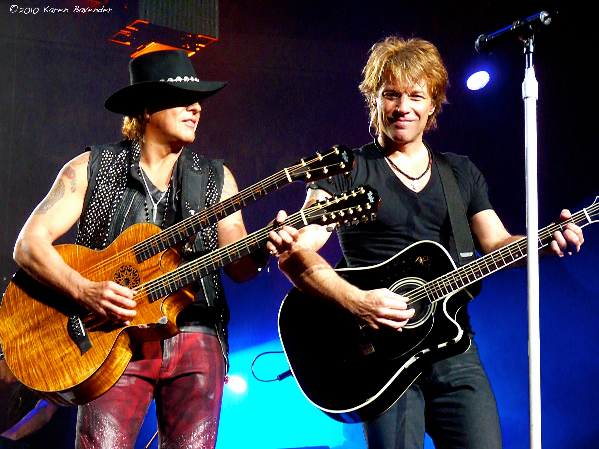 Jon & Richie - Jon Bon Jovi Et Richie Sambora , HD Wallpaper & Backgrounds