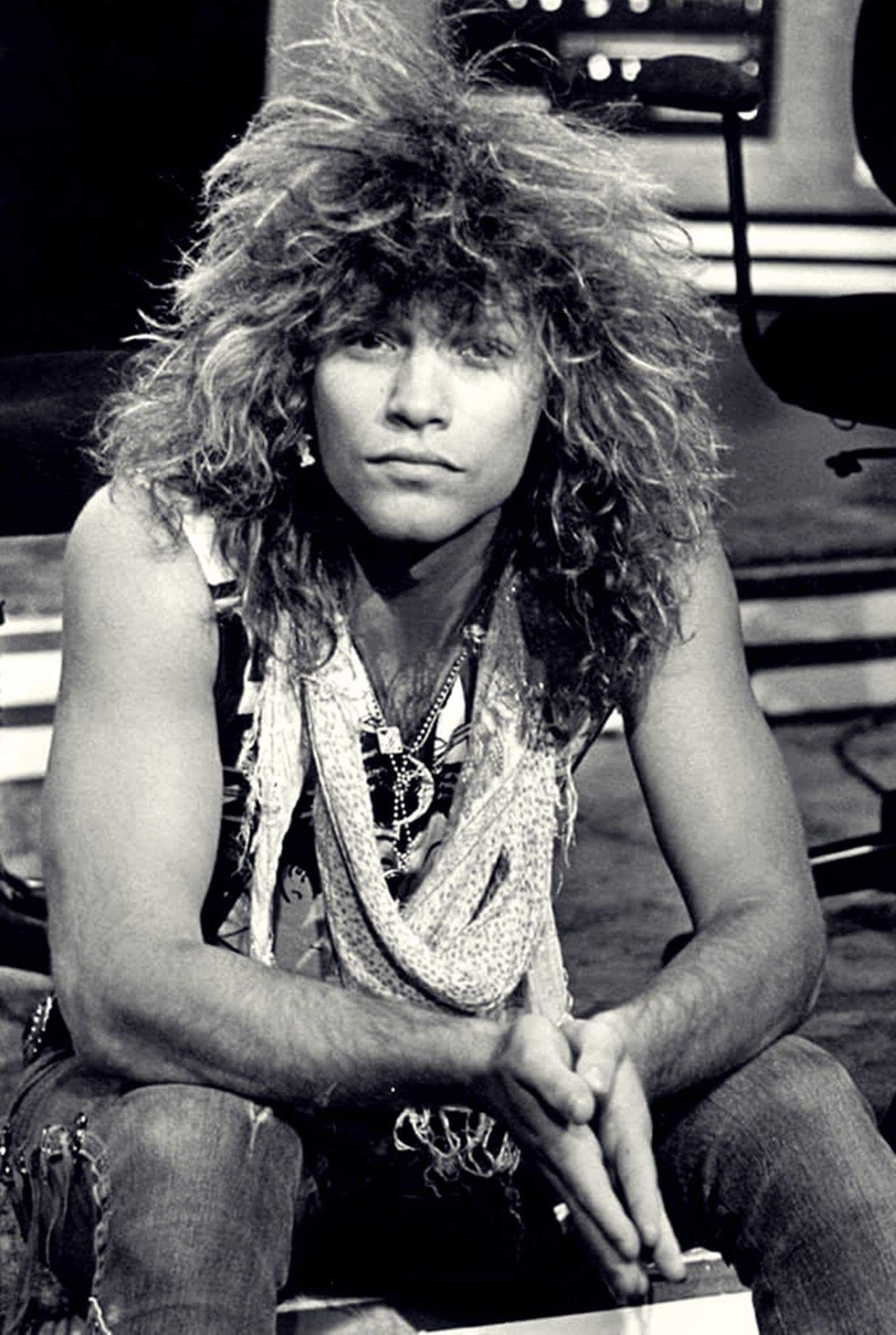 It Wouldn't Be The 80's Without Jon Bon Jovi - Ricky Sambora Bon Jovi Joven , HD Wallpaper & Backgrounds