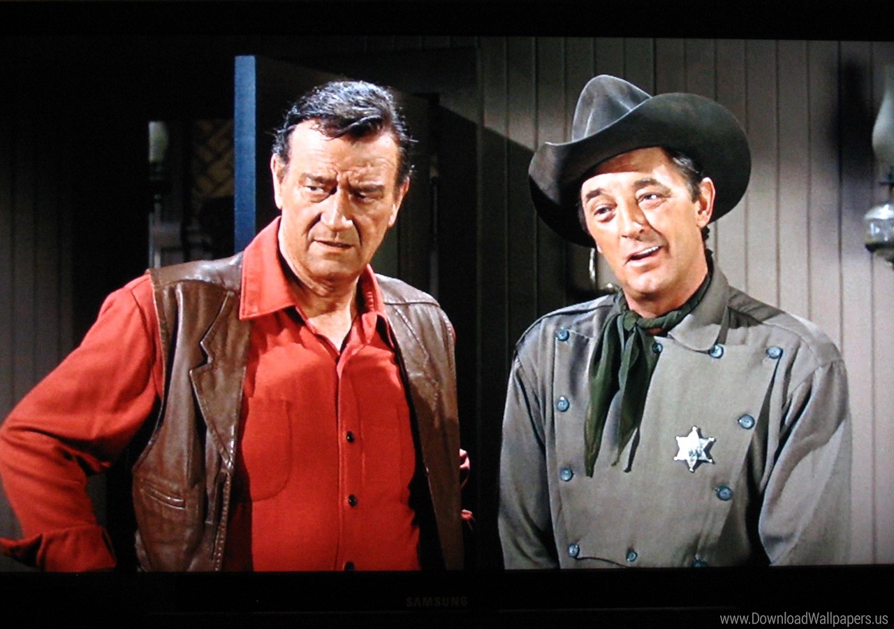 John Wayne With Friend , HD Wallpaper & Backgrounds