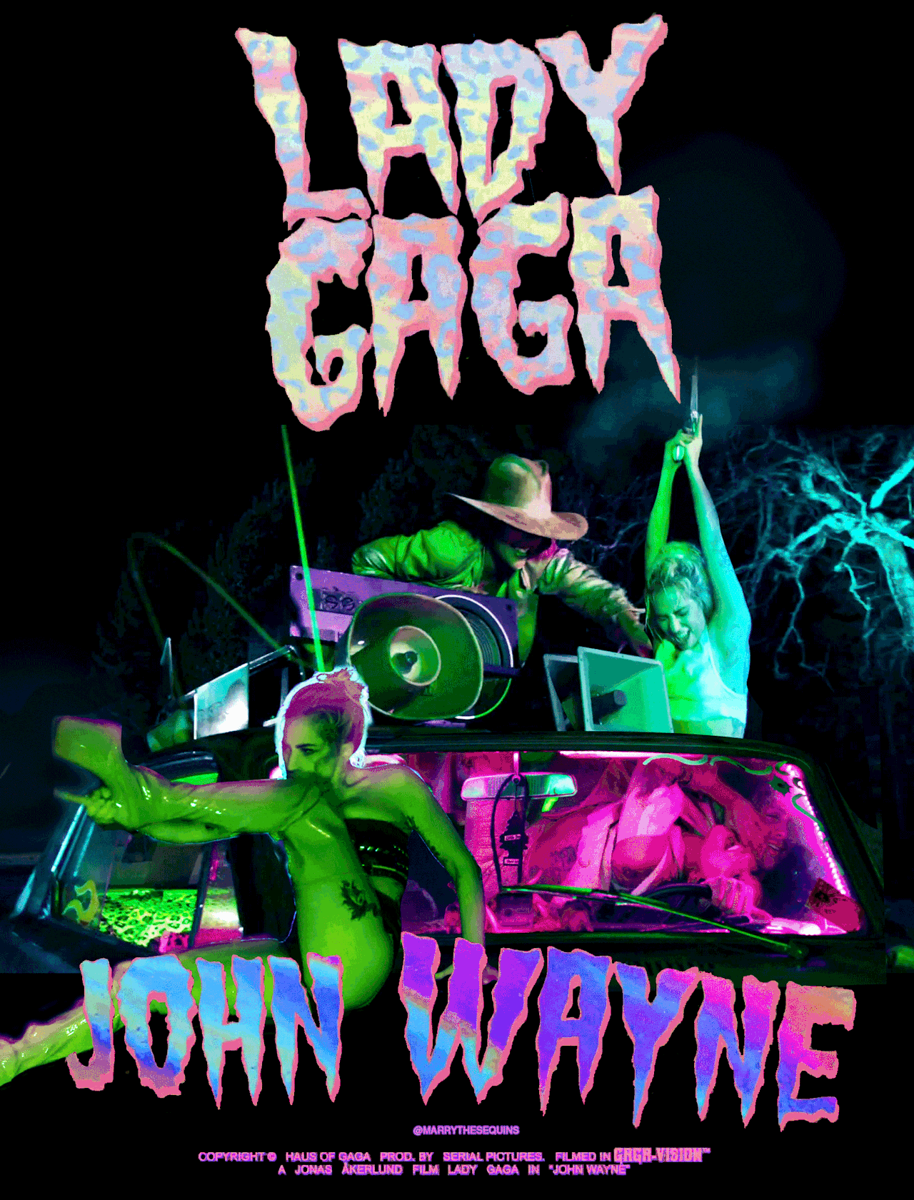 Lady Gaga John Wayne , HD Wallpaper & Backgrounds