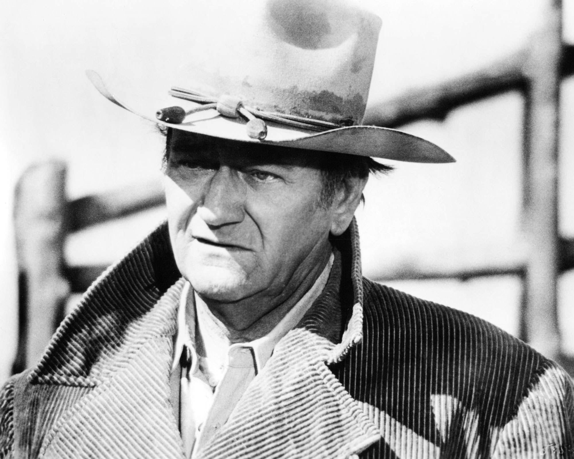 Late Actor John Wayne's Racist And Homophobic 1971 - John Wayne Tipping Hat Gif , HD Wallpaper & Backgrounds