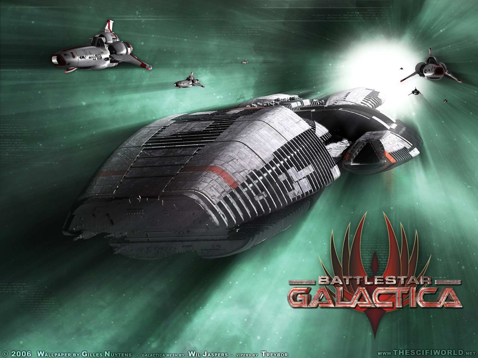 Battlestar Galactica 2004 , HD Wallpaper & Backgrounds