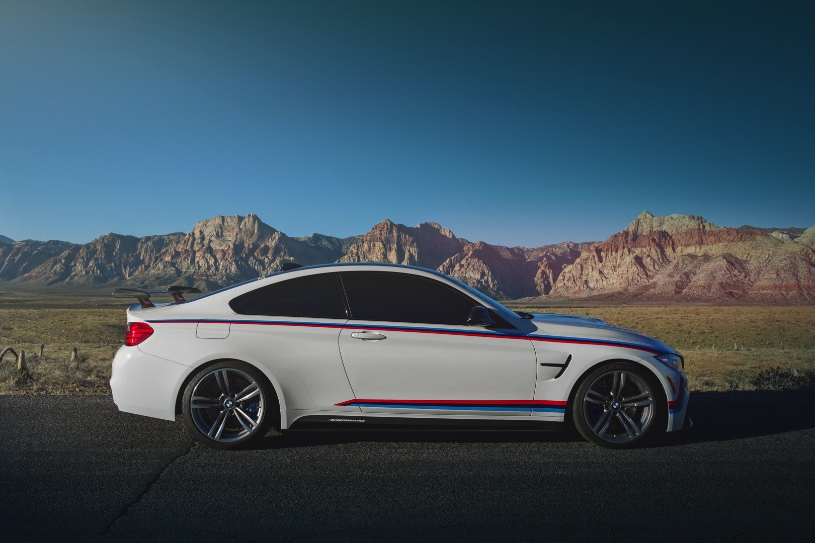 Bmw M4 With M Performance Parts Bmw M4 With M Performance - Red Rock Canyon National Conservation Area , HD Wallpaper & Backgrounds