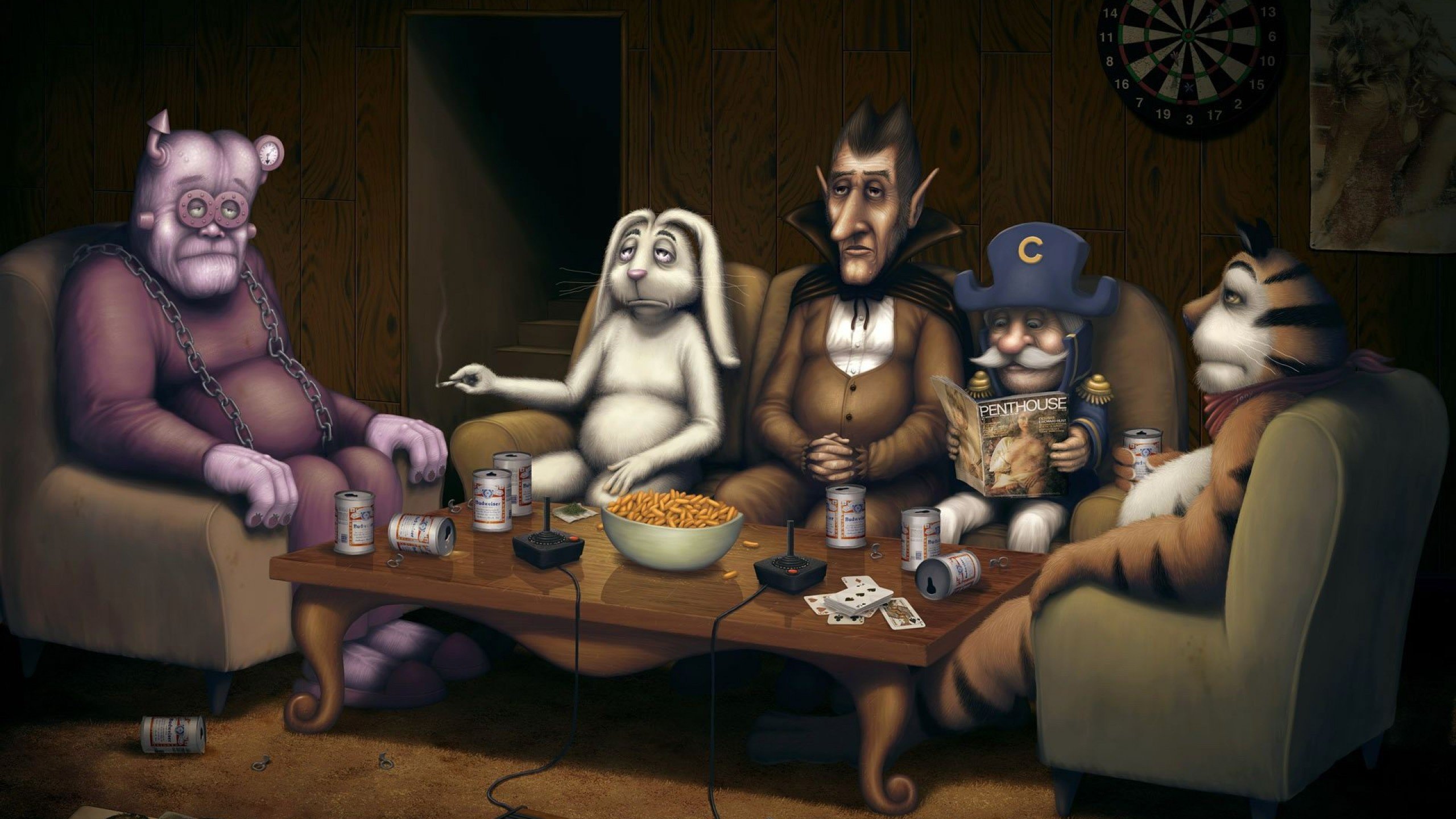 Gaming Wallpaper Breakfast, Cereal, Humor, Funny, Vampire, - Trix Rabbit Eating Trix , HD Wallpaper & Backgrounds