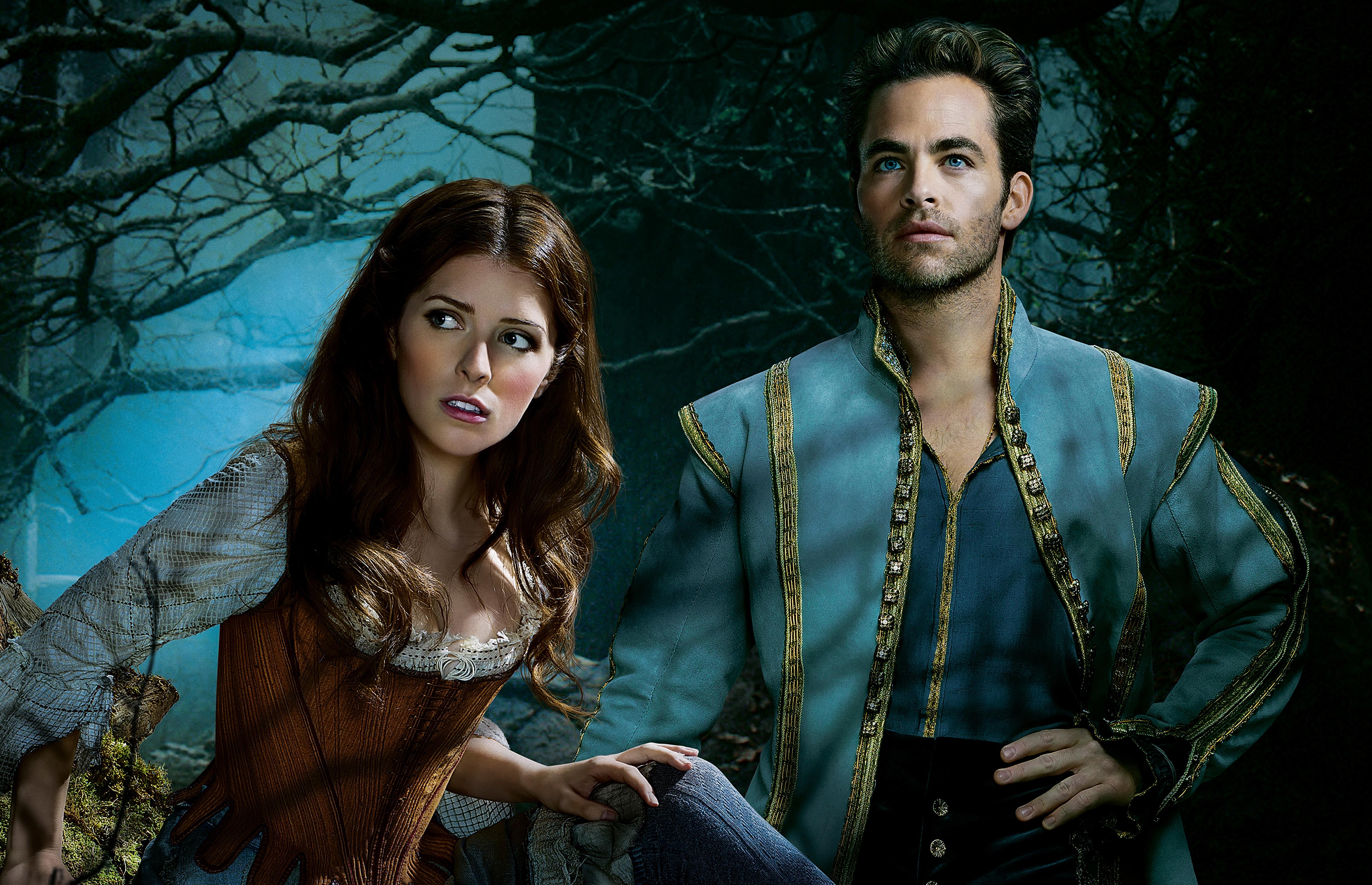 Into The Woods, Anna Kendrick, Chris Pine - Into The Woods Anna Kendrick , HD Wallpaper & Backgrounds