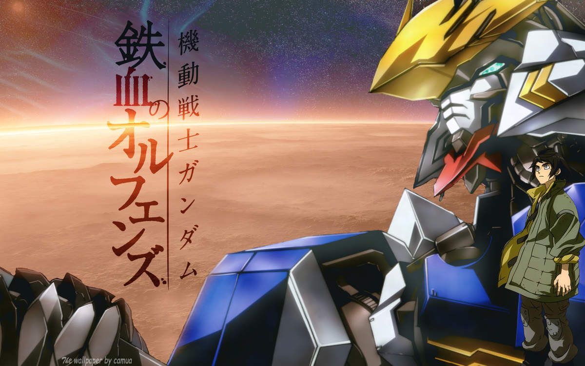Wallpaper Mobile Suit Gundam Iron Blooded Orphans - Gundam Barbatos Iron Blooded Orphans , HD Wallpaper & Backgrounds