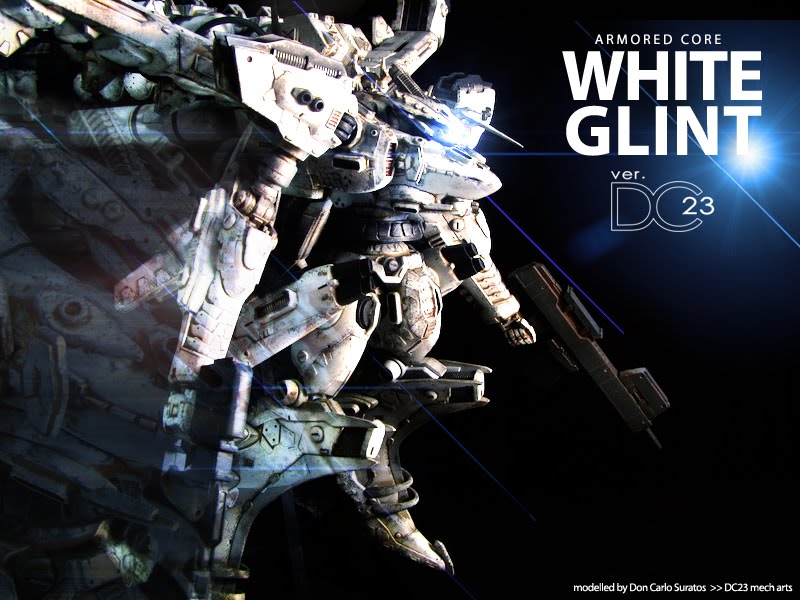 Armored Core White Glint Wallpapers - Armored Core White Glint Fanart , HD Wallpaper & Backgrounds