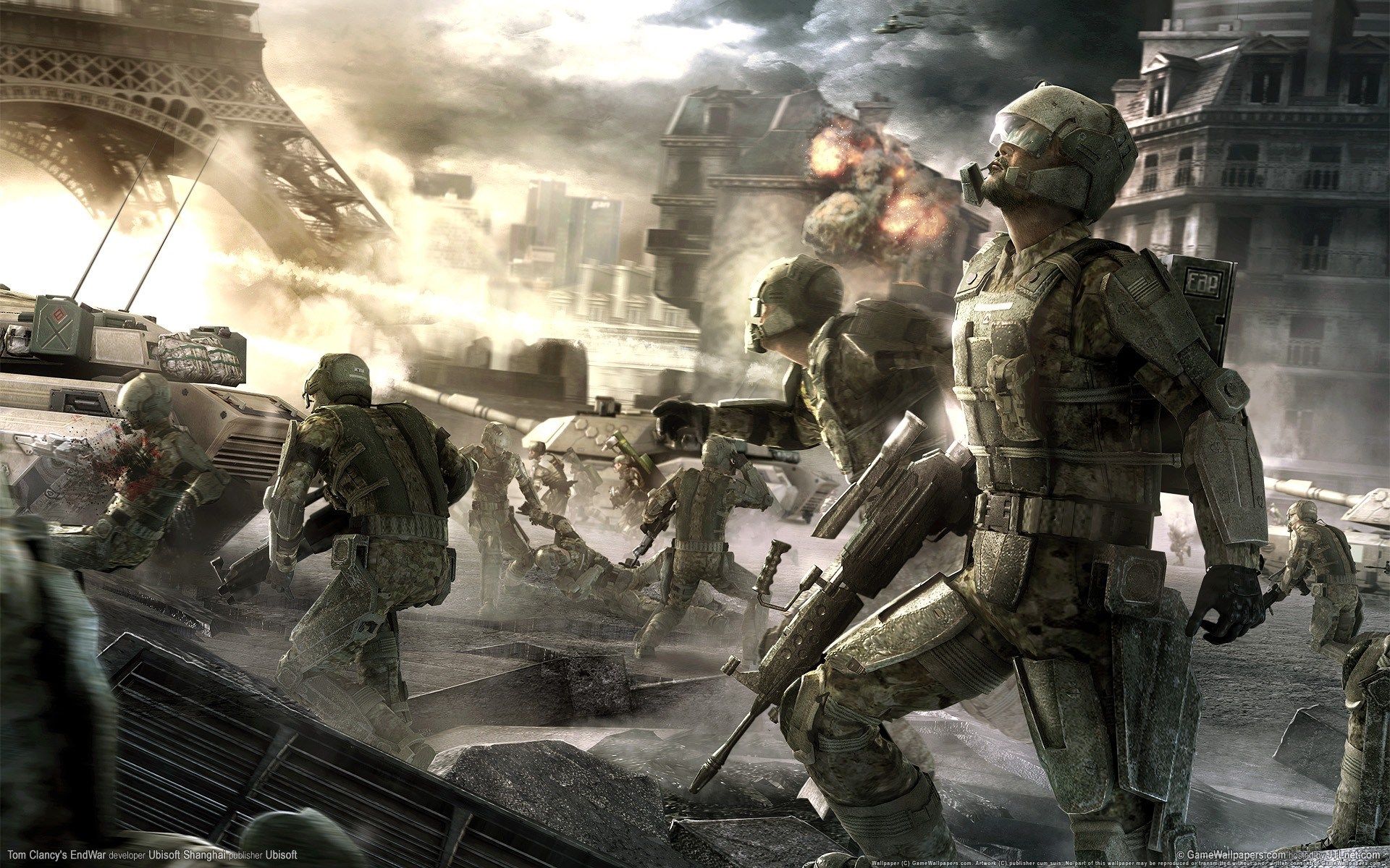 Hq Armored Core Wallpaper - Tom Clancy End War Art , HD Wallpaper & Backgrounds