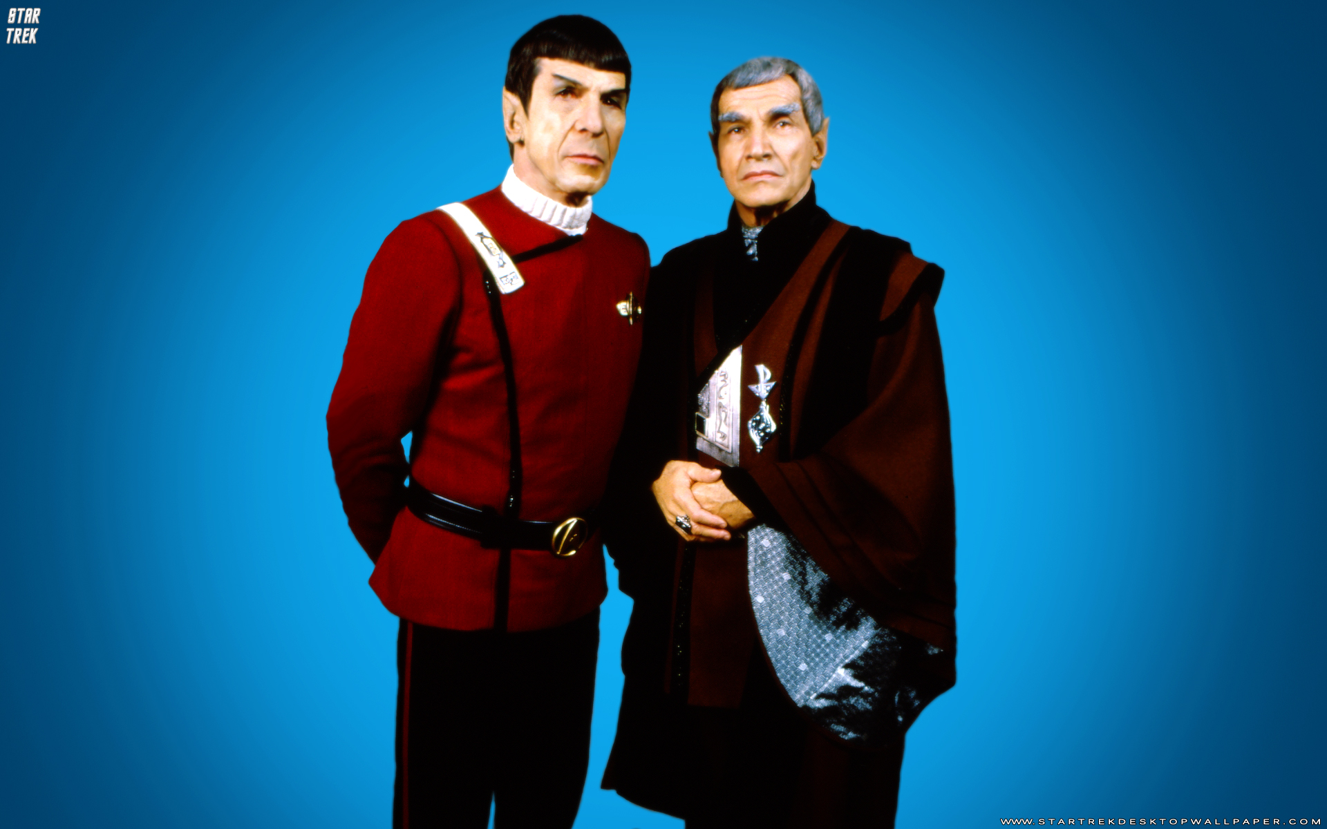 Star Trek Spock And Sarek - Sarek And Spock Star Trek , HD Wallpaper & Backgrounds