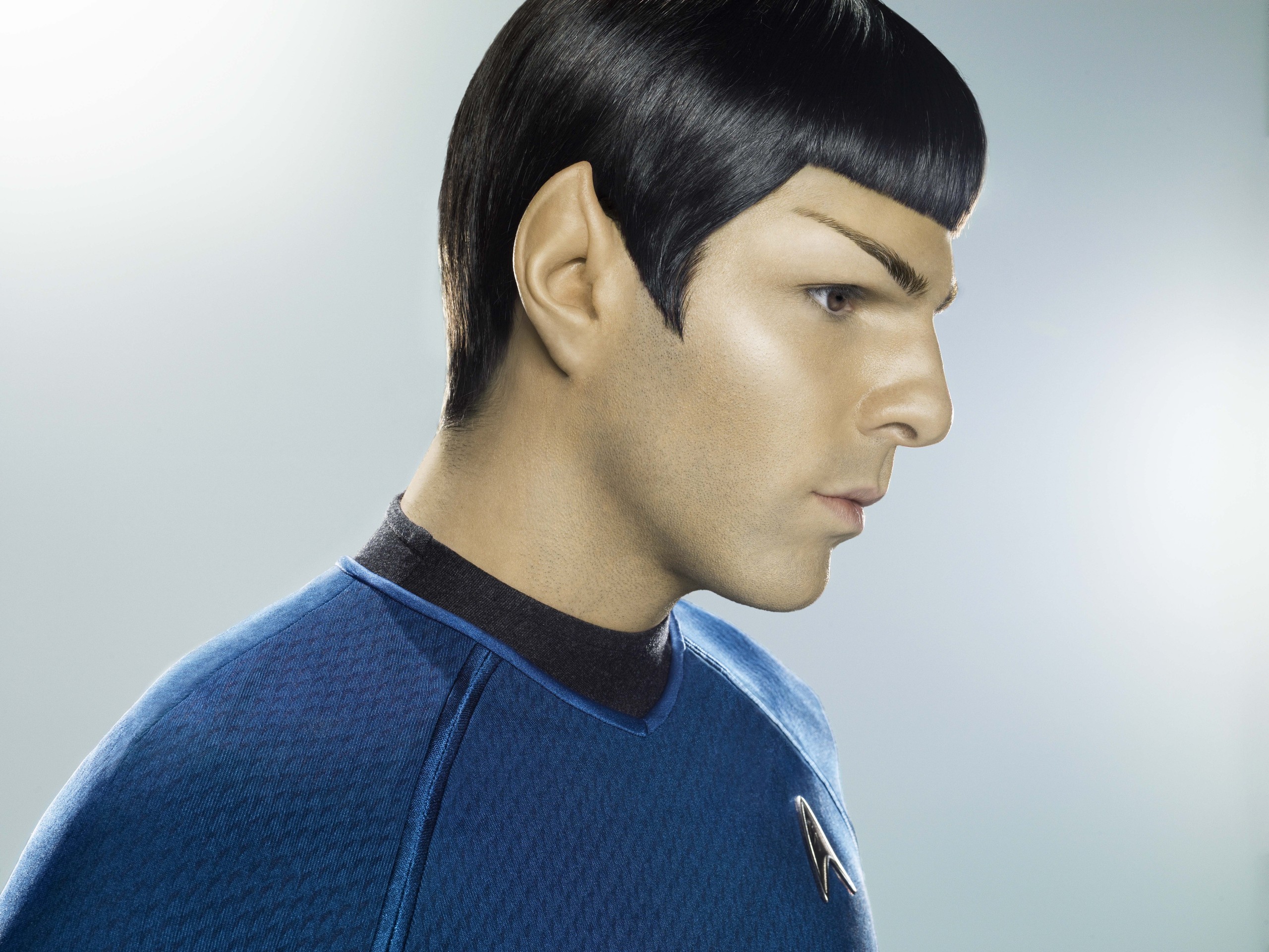Zachary Quinto Spock Eyebrows - Zachary Quinto Spock , HD Wallpaper & Backgrounds