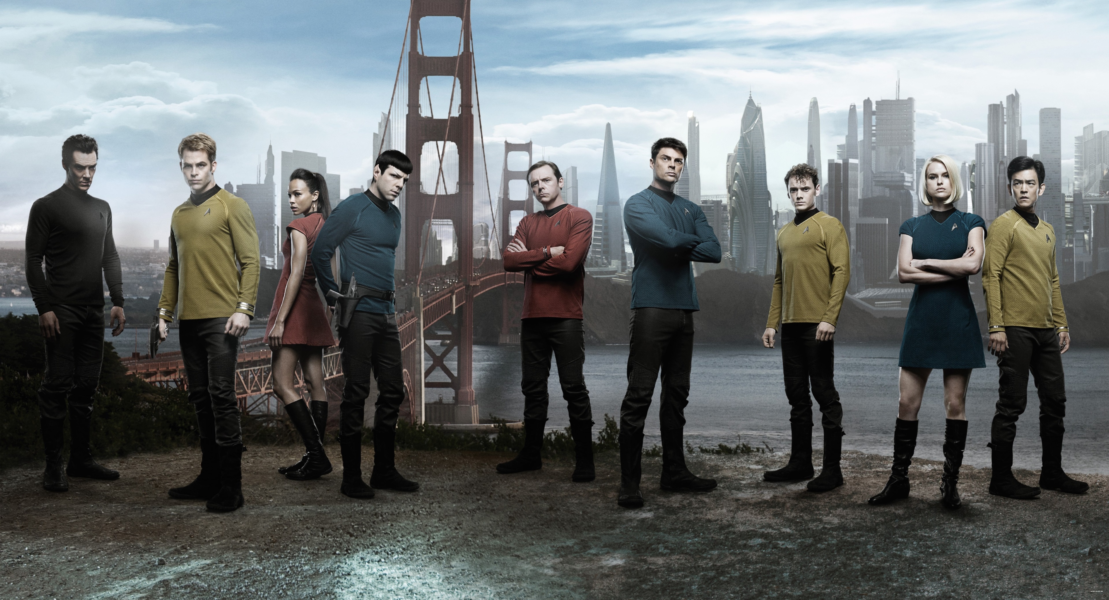 Movies / Star Trek Into Darkness Wallpaper - Star Trek Into Darkness Jim And Spock , HD Wallpaper & Backgrounds