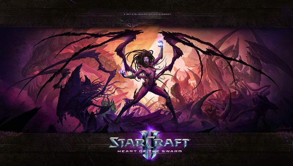 Starcraft 2 Heart Of The Swarm , HD Wallpaper & Backgrounds