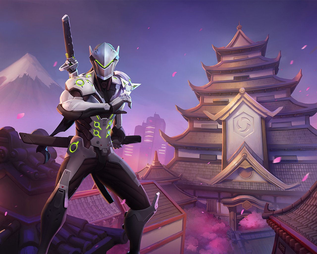 Genji Heroes Of The Storm , HD Wallpaper & Backgrounds