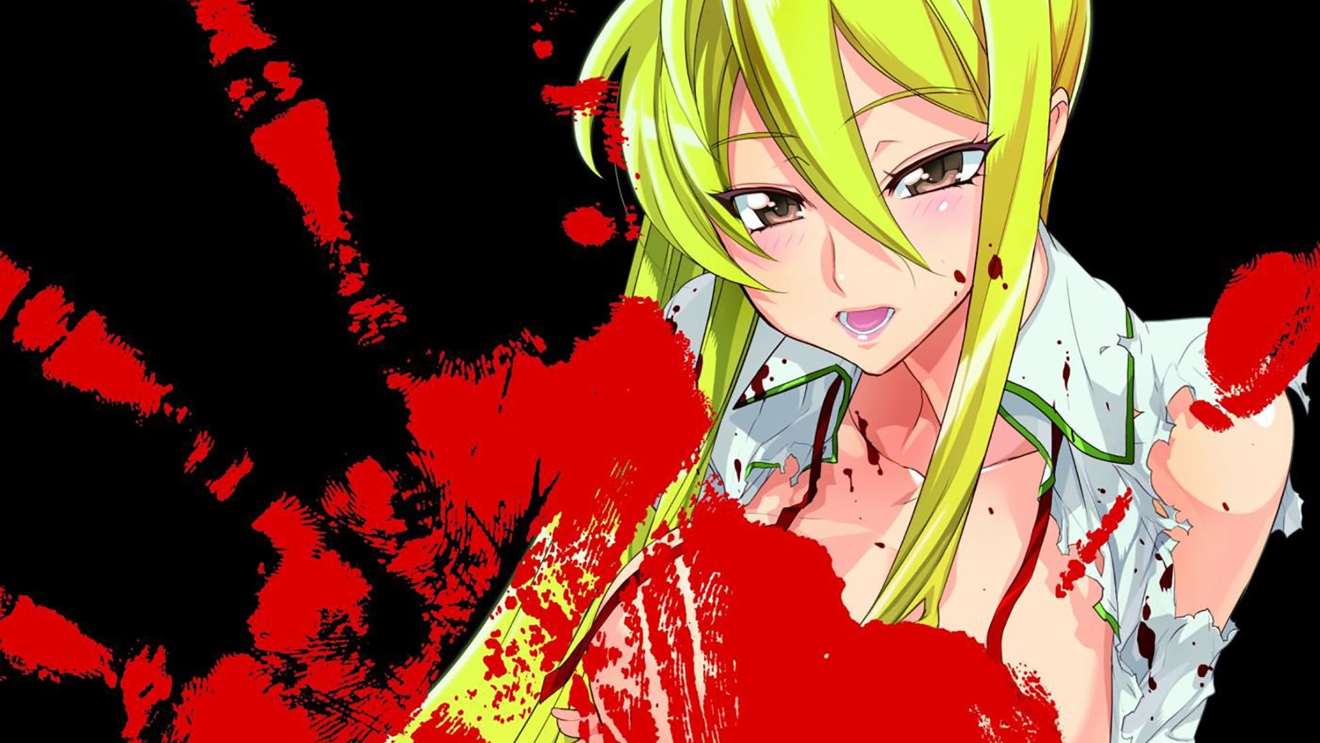 Shizuka Marikawa Highschool Of The Dead 1080p Hd Wallpaper - Anime Highschool Of The Dead Marikawa Shizuka , HD Wallpaper & Backgrounds