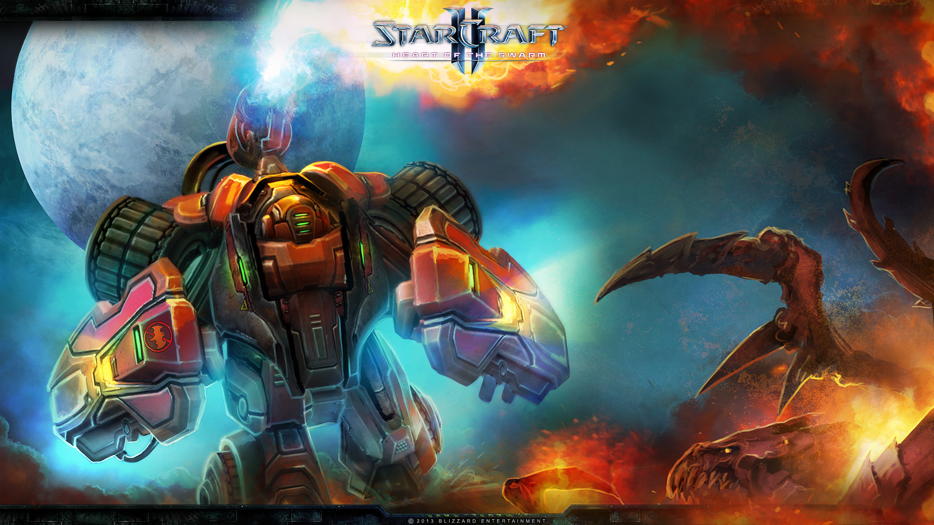 Starcraft 2-wallpaper - Starcraft Heart Of The Swarm , HD Wallpaper & Backgrounds