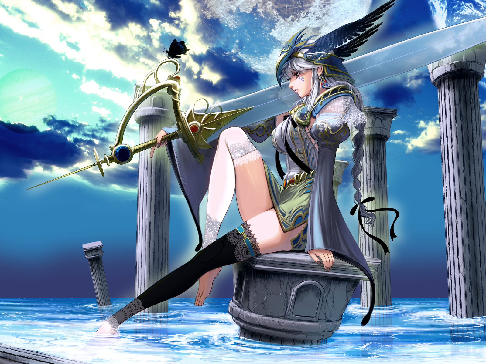 74 Best Chain Chronicle Images On Pinterest - Tattoo Valkyrie Profile Lenneth , HD Wallpaper & Backgrounds
