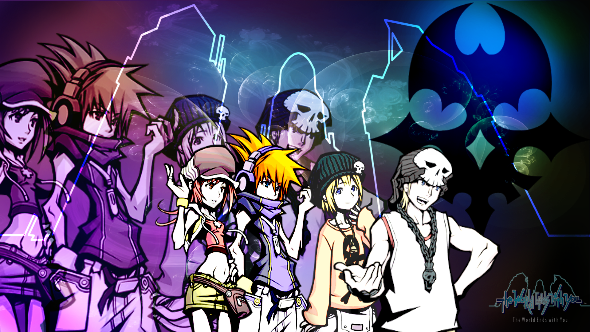 The World Ends With You Wallpapers Desktop Px - World Ends With You Desktop , HD Wallpaper & Backgrounds