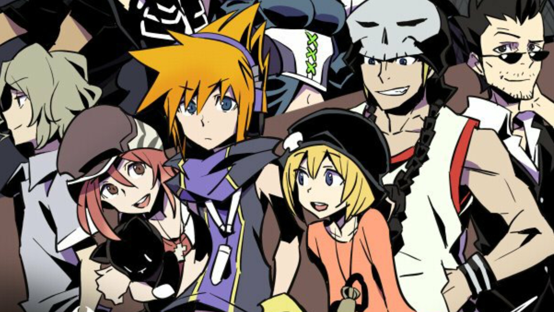 Share On Facebook - World Ends With You Final Mix , HD Wallpaper & Backgrounds