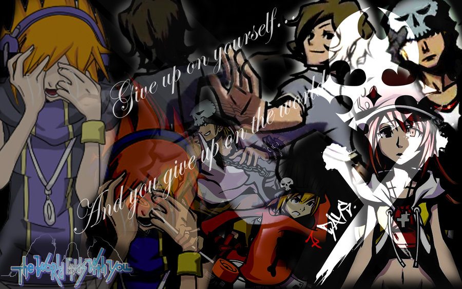 The World Ends With You-twewy Karatasi La Kupamba Ukuta - World Ends With You Hd , HD Wallpaper & Backgrounds