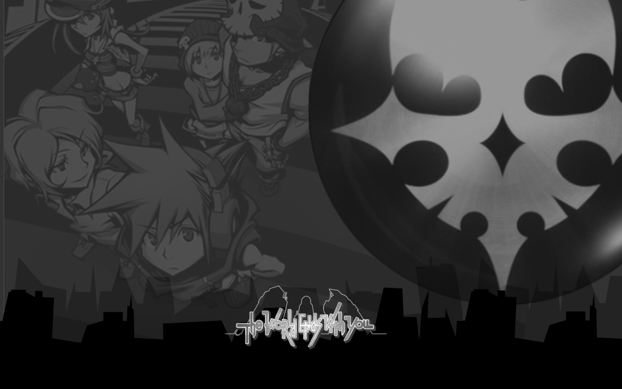 The World Ends With You Wallpaper - World Ends With You Pin , HD Wallpaper & Backgrounds