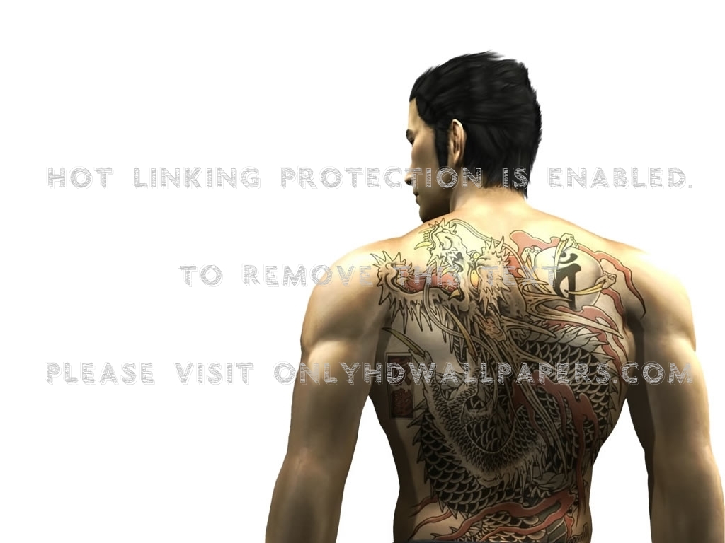Kazuma Kiryu Dragon Tattoo , HD Wallpaper & Backgrounds
