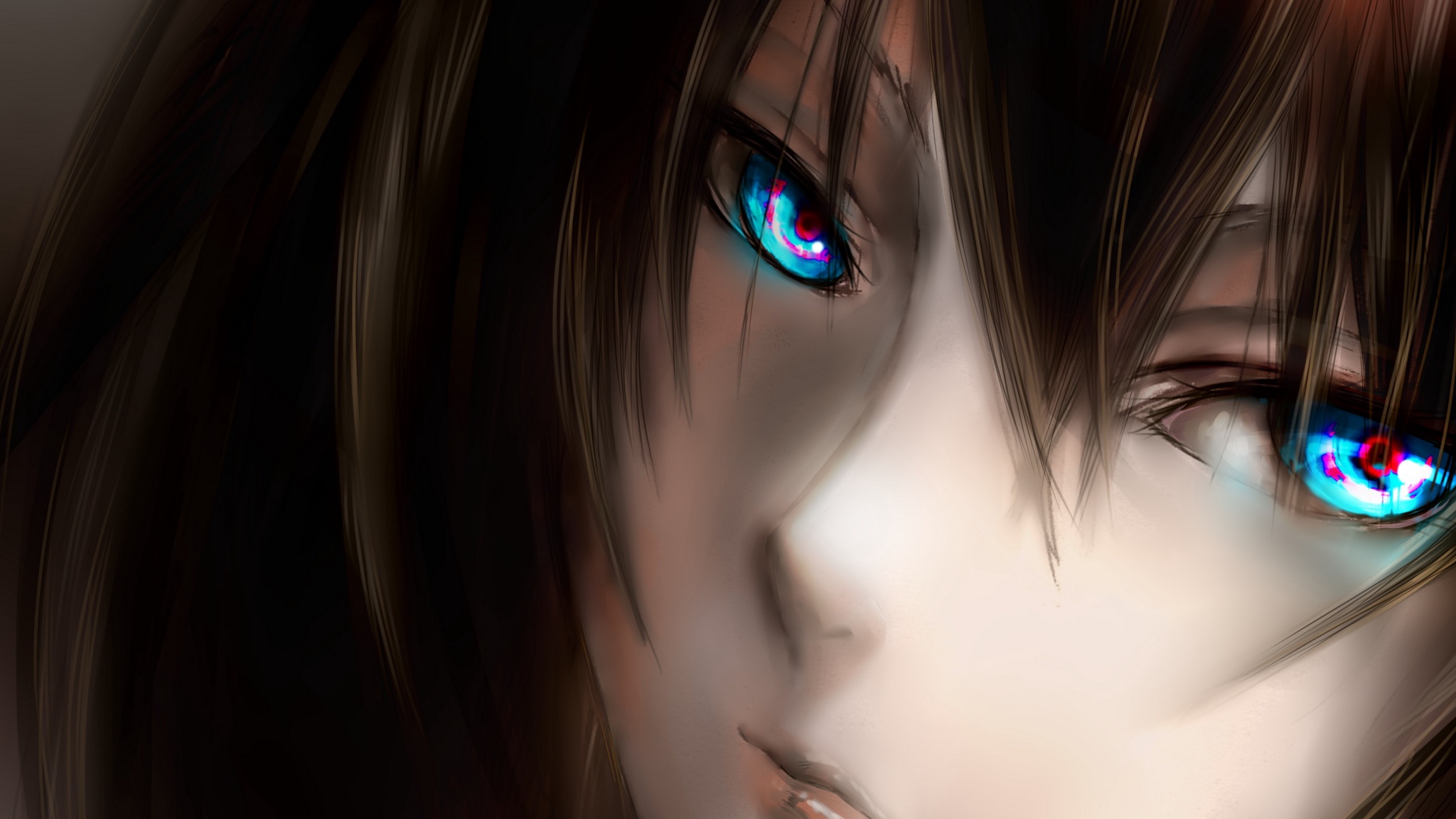 Wallpaper Anime, Kara No Kyoukai, Ryougi Shiki, Eyes, - Shiki Anime Kara No Kyoukai , HD Wallpaper & Backgrounds