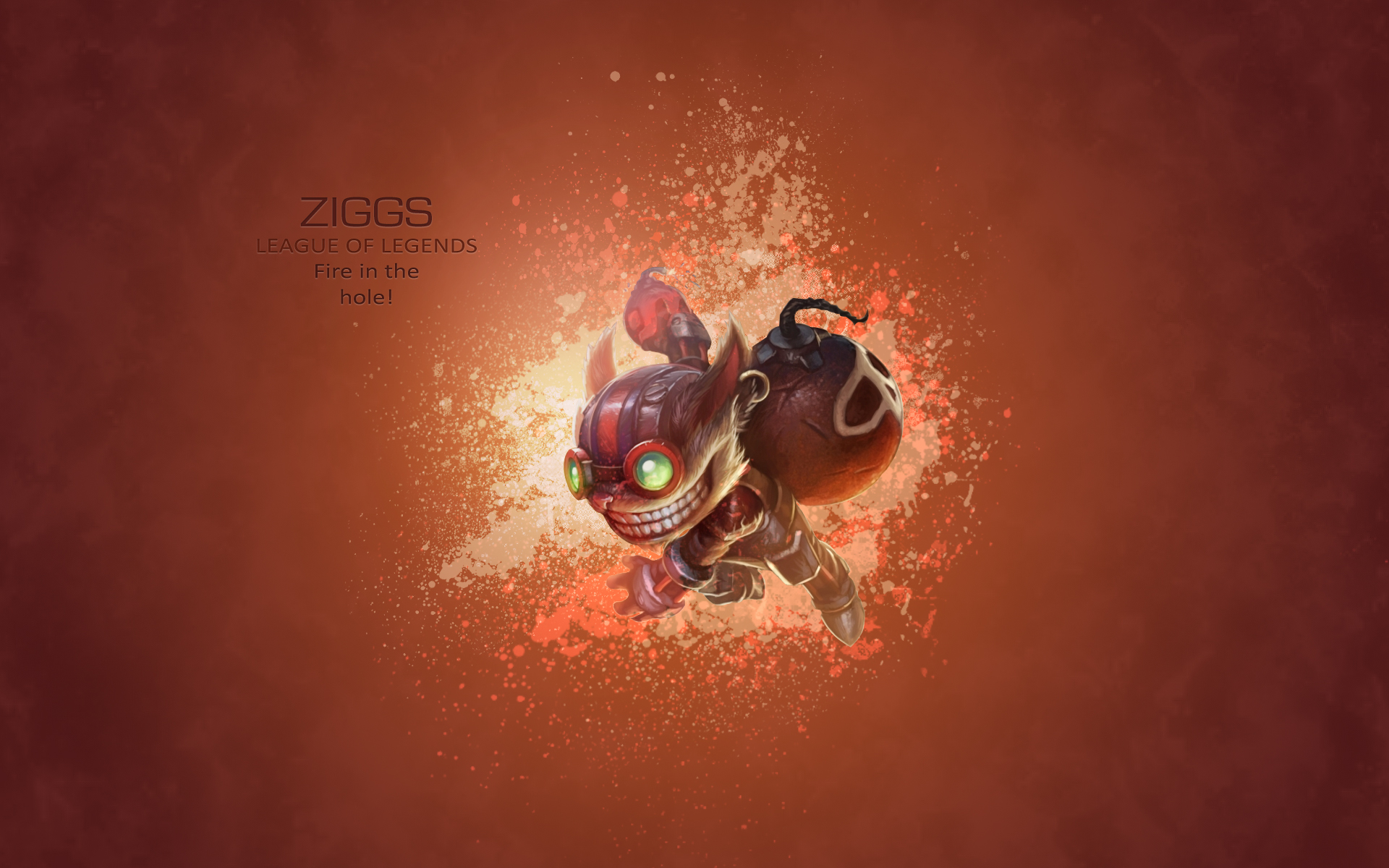 Download Image For Ziggs Px Resolution Ziggs Wallpaper - League Of Legends Ziggs , HD Wallpaper & Backgrounds
