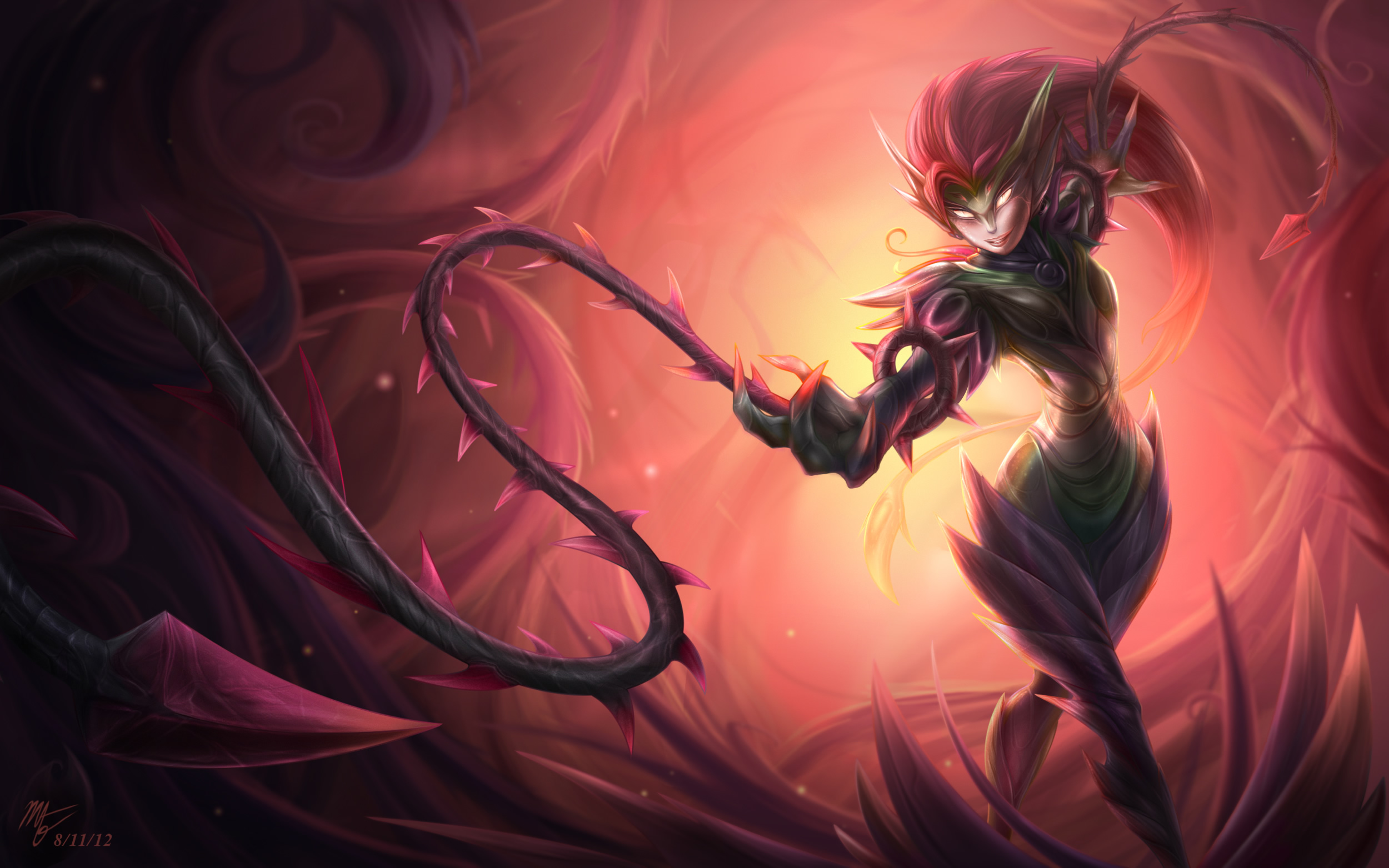 Zyra Wallpaper By Vegacolors - Lol Zyra , HD Wallpaper & Backgrounds