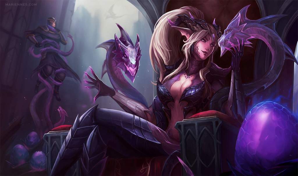 User Uploaded Image - League Of Legends Dragon Sorceress Zyra , HD Wallpaper & Backgrounds