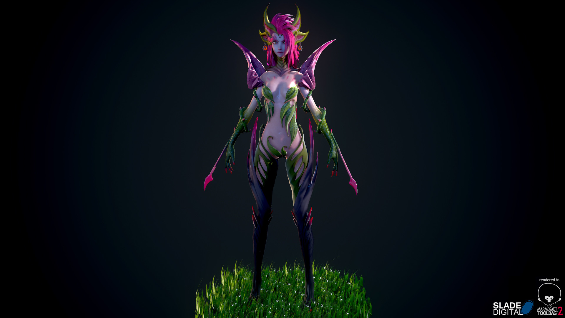 Zyra Rise Of Thorns - Zyra In Game Model , HD Wallpaper & Backgrounds