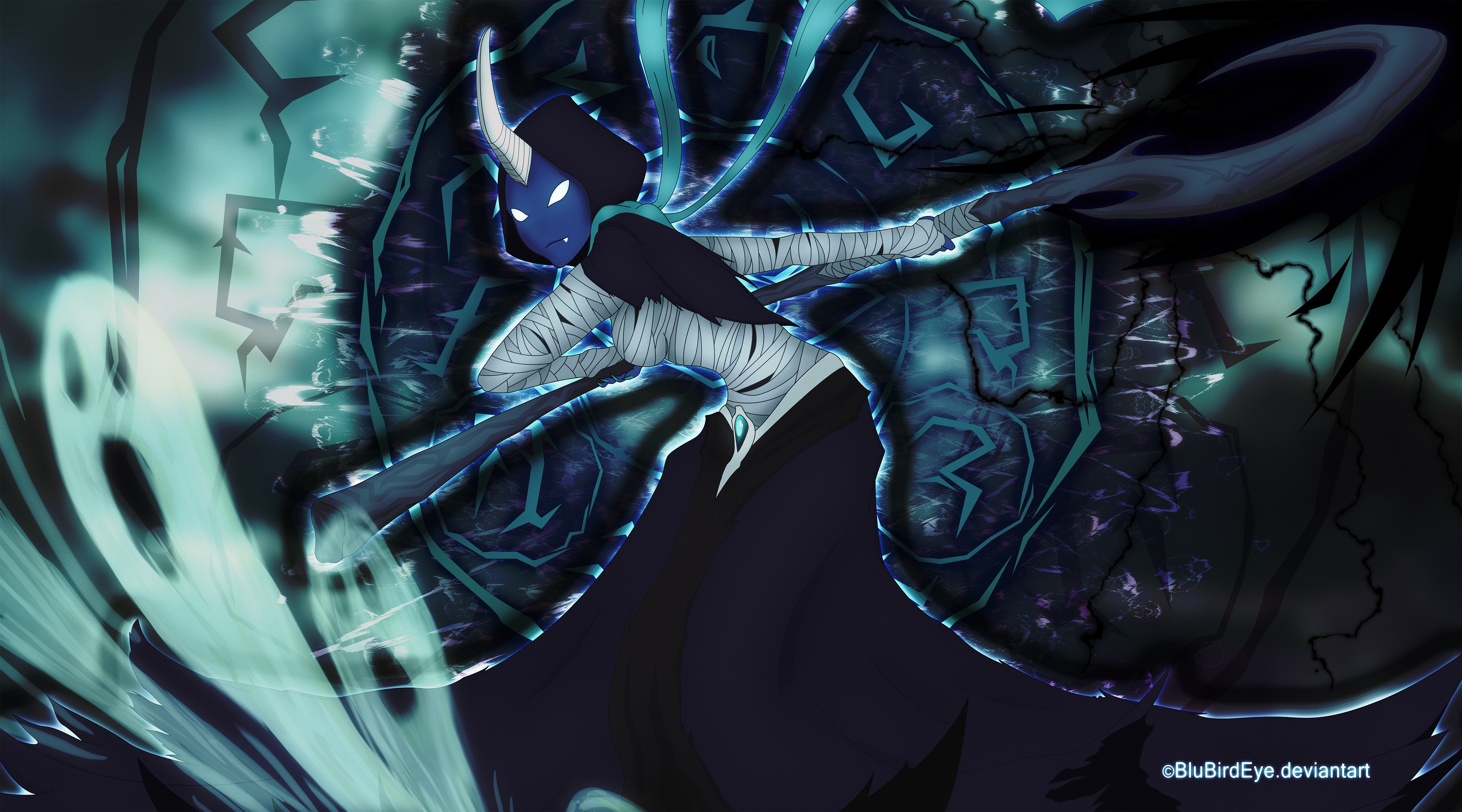 Soraka, Reaper, League Of Legends, Fan Art - Fan Art , HD Wallpaper & Backgrounds